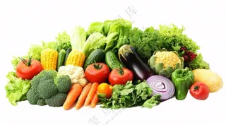 新鲜蔬菜生鲜摄影免抠