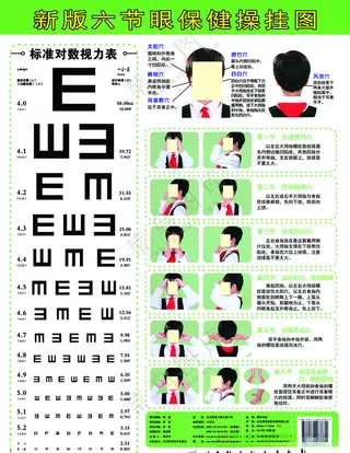 眼保健操海报设计