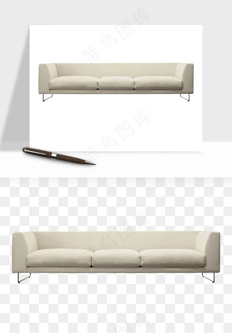 现代沙发家具png免抠
