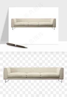 现代沙发家具png免抠