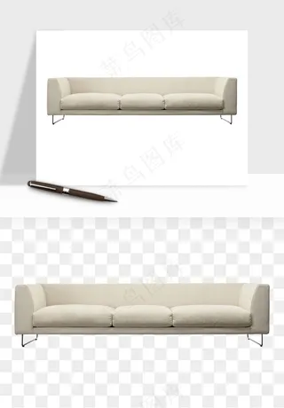 现代沙发家具png免抠