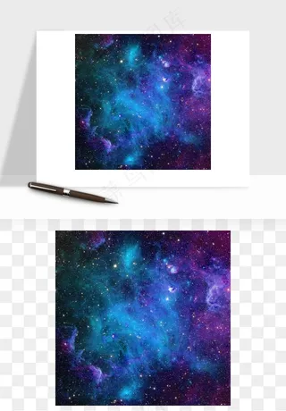 科幻星空宇宙银河系背景