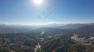 高空群山航拍