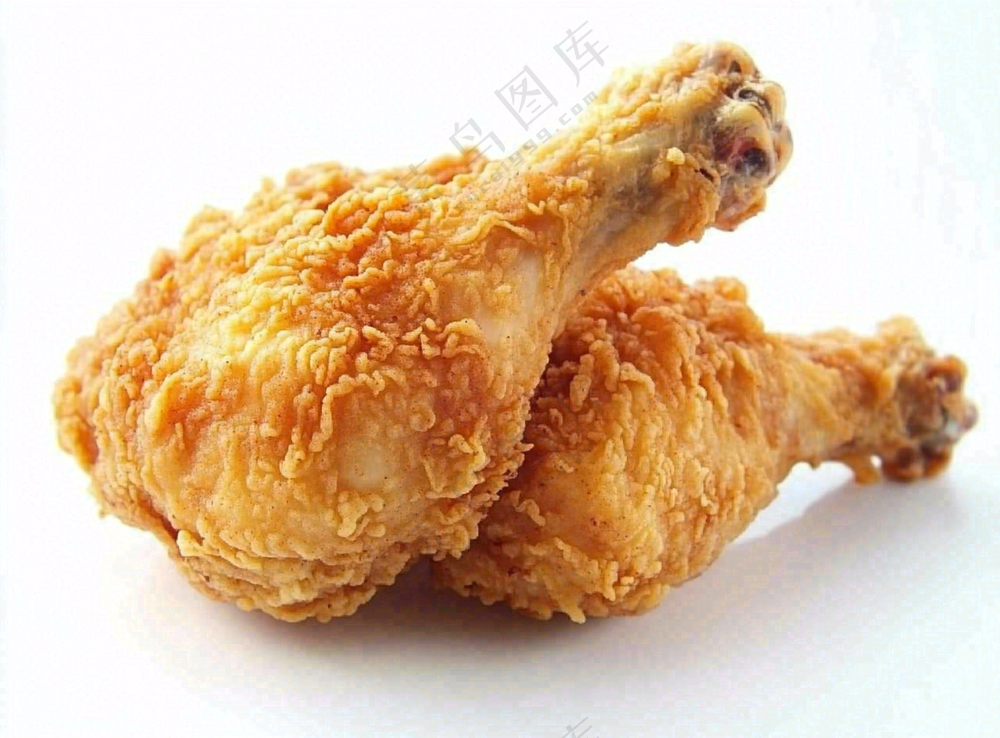 炸鸡腿炸鸡美食摄影图