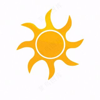 太阳天气卡通免抠
