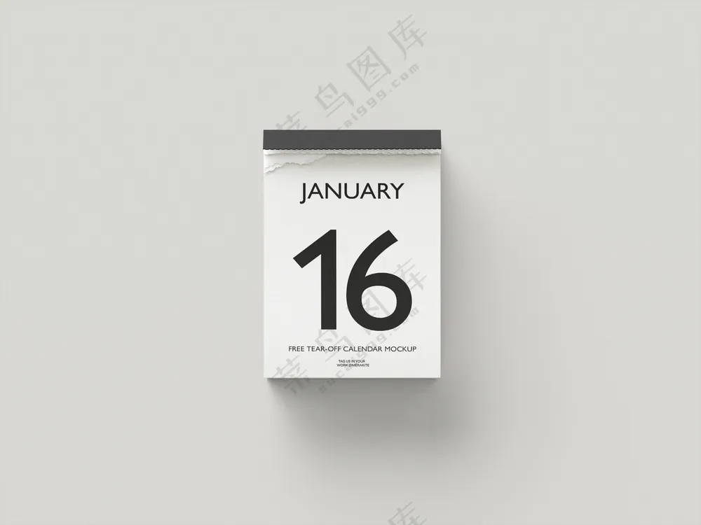 挂历年历手撕日历样机-4