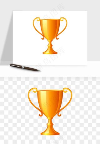 荣誉奖杯冠军金奖png免抠