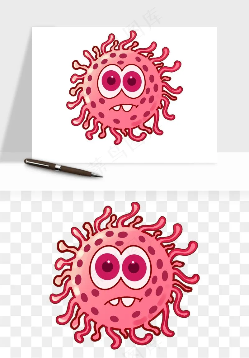 病毒细菌癌细胞png免抠