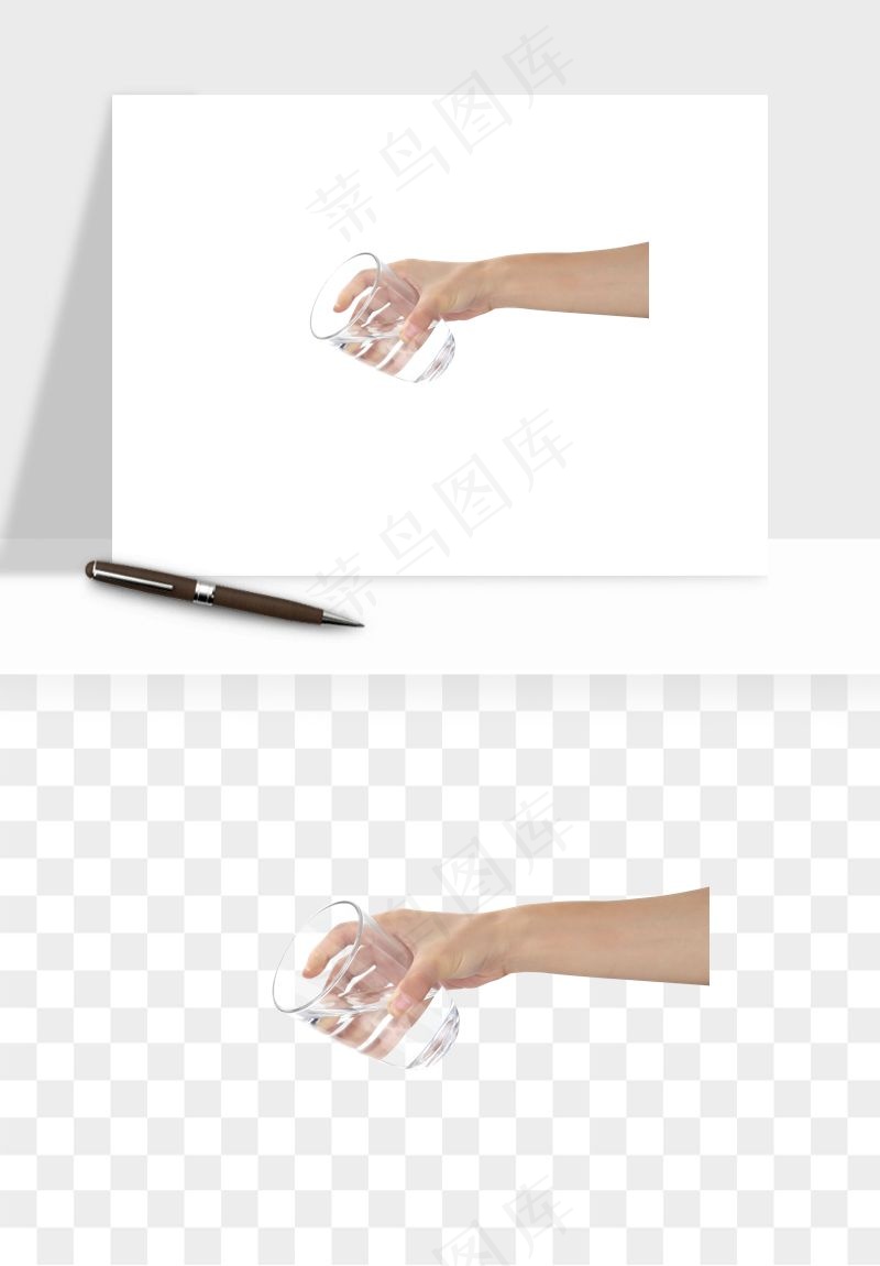 手势手部动作手指png免抠