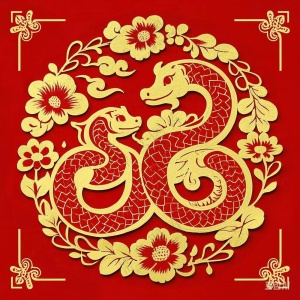 蛇年大吉大利
