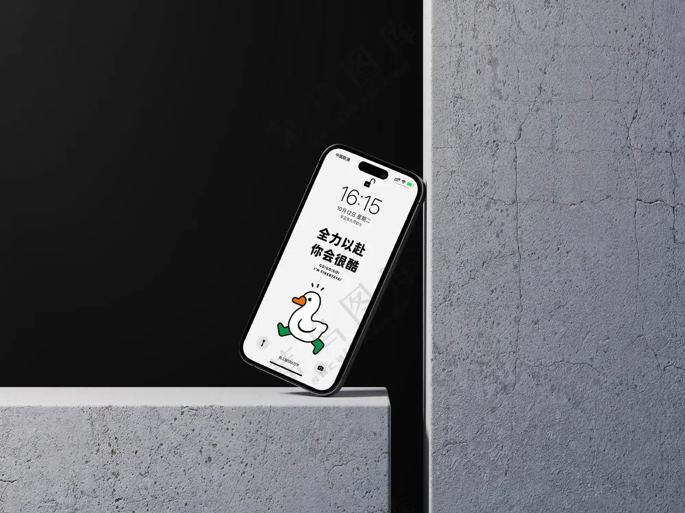 iphone14手机样机 UI界面展示 海报效果图PS模板-8