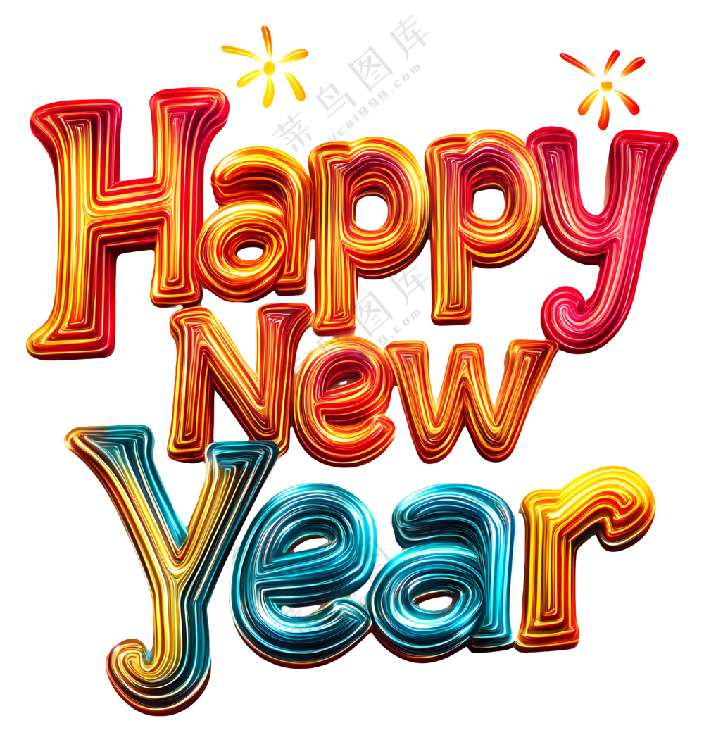 新年快乐素材