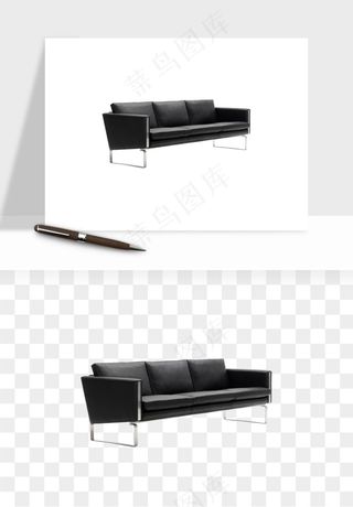 现代沙发家具png免抠