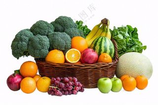 新鲜蔬菜水果生鲜摄影免抠