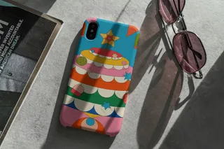 iPhoneX文创手机壳样机手机壳印花贴图样机-6