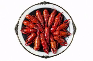 小龙虾食物免抠