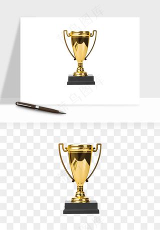 荣誉奖杯冠军金奖png免抠