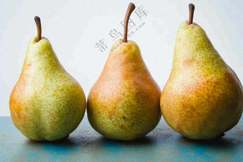 新鲜水果梨子摄影图