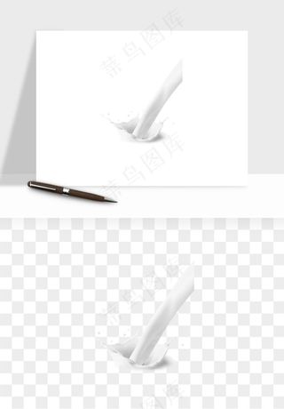 飞溅的牛奶牛奶杯元素png免抠