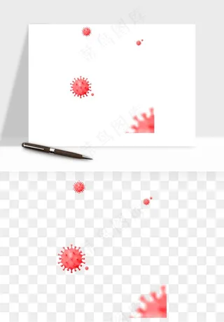 病毒细菌癌细胞png免抠