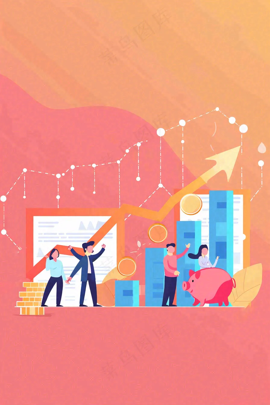 贷款业务借贷金融理财背景