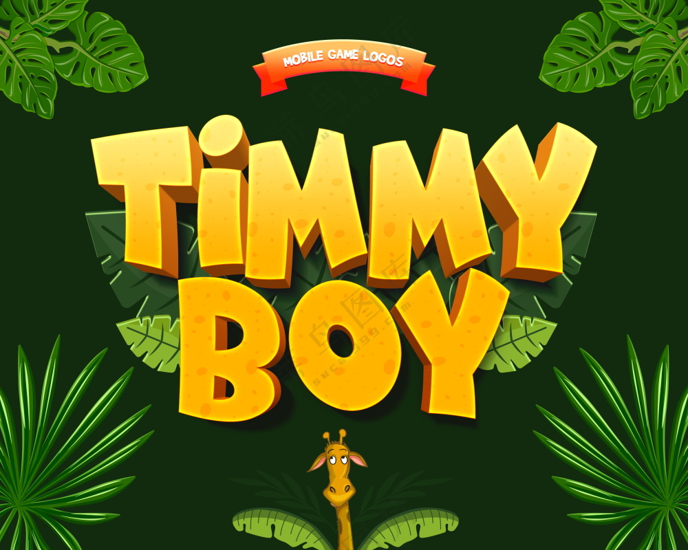 立体字体设计 样板可修改 (6)