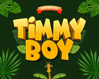 立体字体设计 样板可修改 (6)