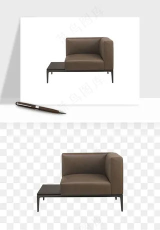 现代沙发家具png免抠