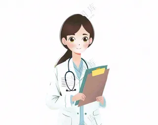 医生护士卡通人物免抠