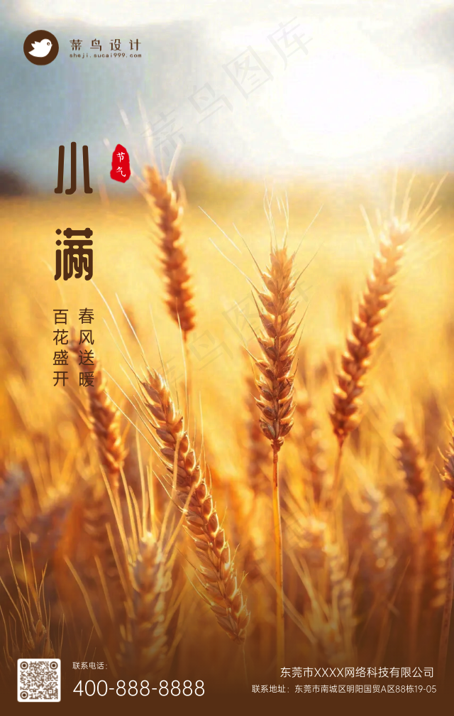 小满手机海报