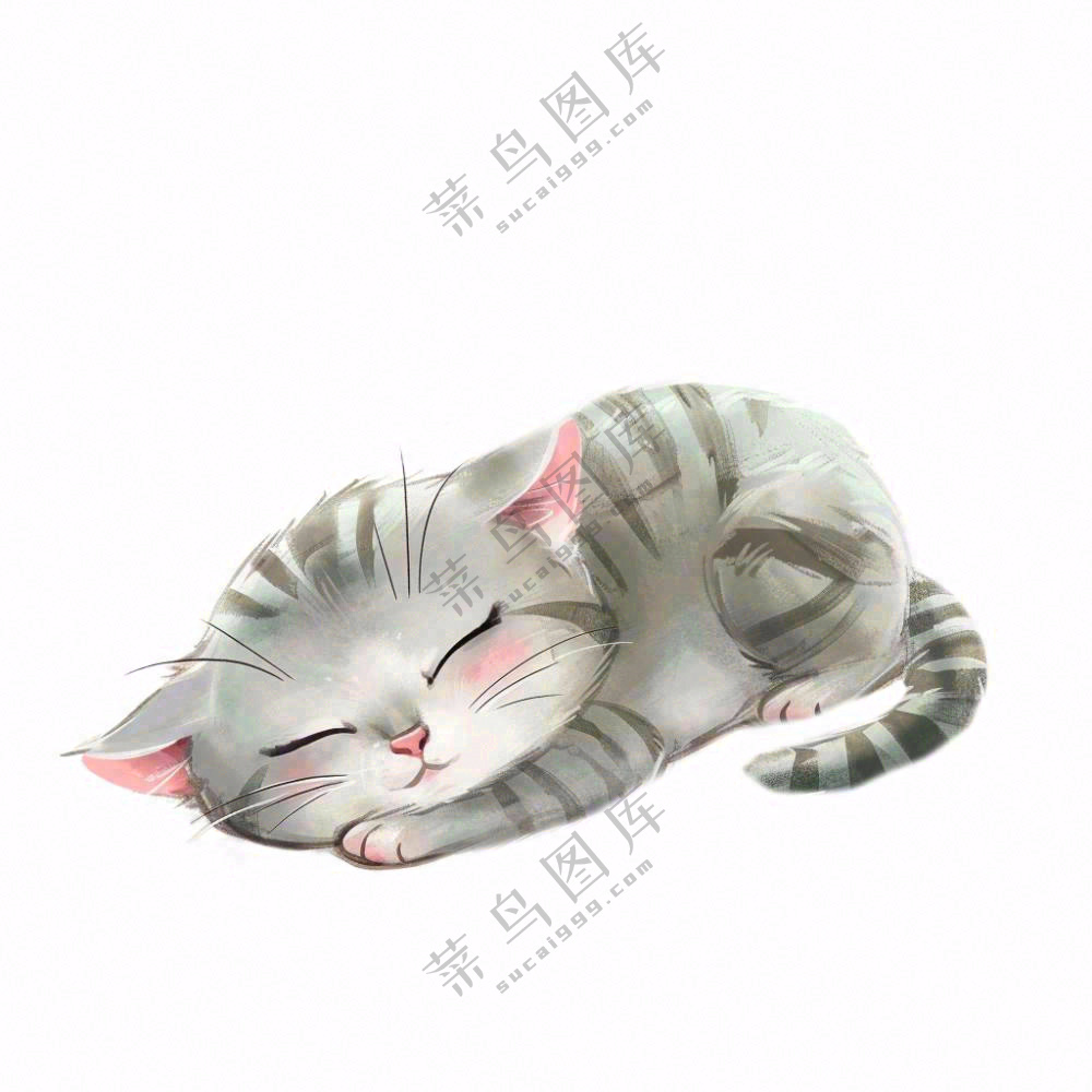 萌宠宠物卡通小猫可爱免抠