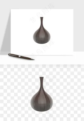 花瓶摆件陶瓷png免抠