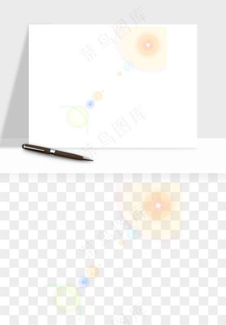 光晕光圈阳光太阳光效png免抠