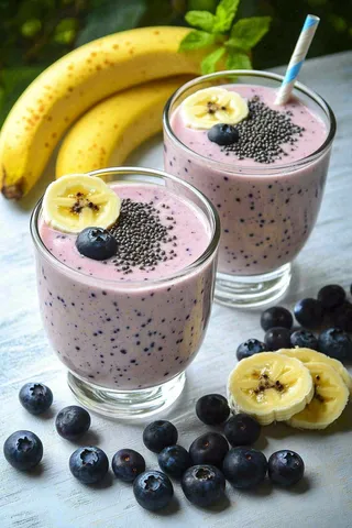 水果酸奶下午茶饮品摄影图