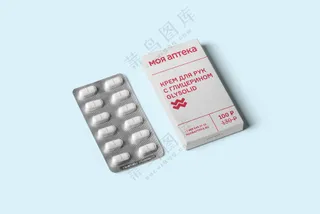 药品包装医院医疗平面VI样机(4)