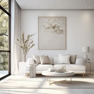 客厅一角照片图片