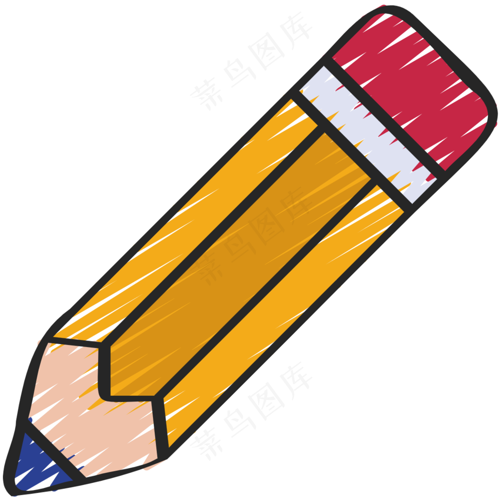铅笔 铅笔手绘图标icon
