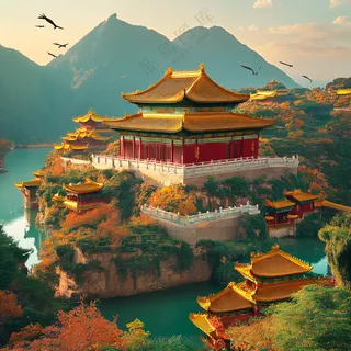 中国风传统建筑