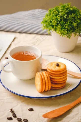 下午茶饮品糕点美食