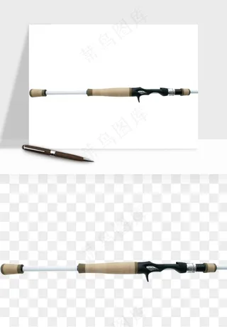 钓鱼竿png免抠