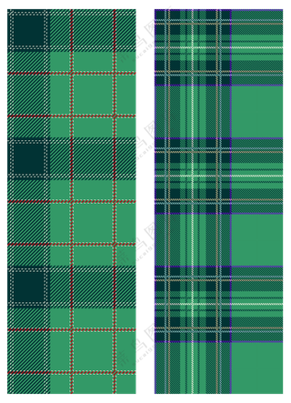 绿色菱格无缝背景 (7)