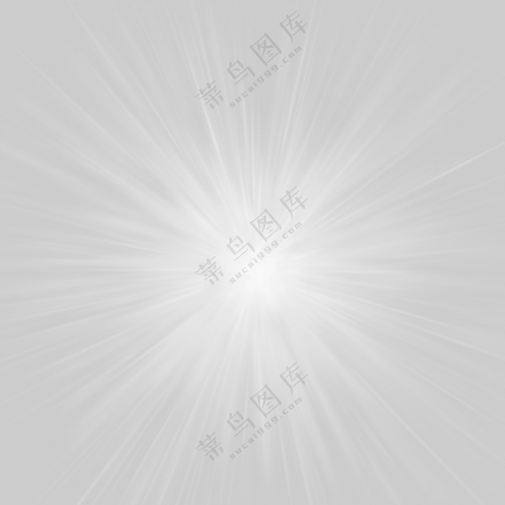四面放射状的光效装饰免抠图片素材