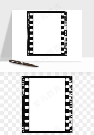 电影黑胶胶片png免抠
