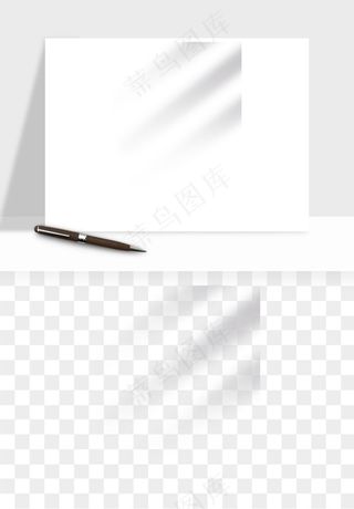 阴影植物窗户投影免抠元素