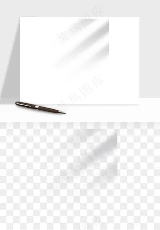 阴影植物窗户投影免抠元素