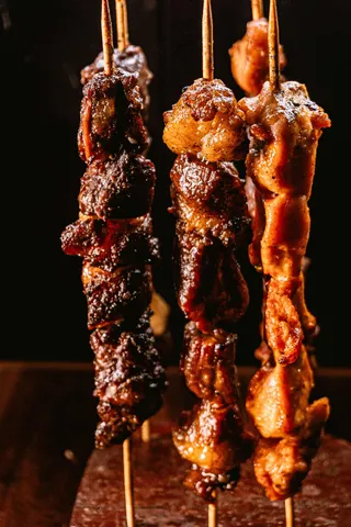 美味烤肉串展示