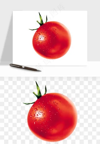 西红柿番茄圣女果png免抠