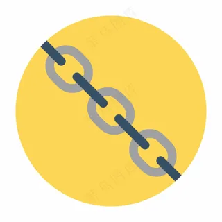链条铁链矢量图素材
