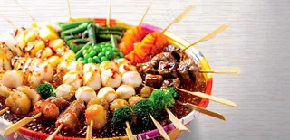 中餐美食食物背景