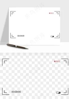 相机取景框屏幕边框png免抠 相机取景框屏幕边框png免抠